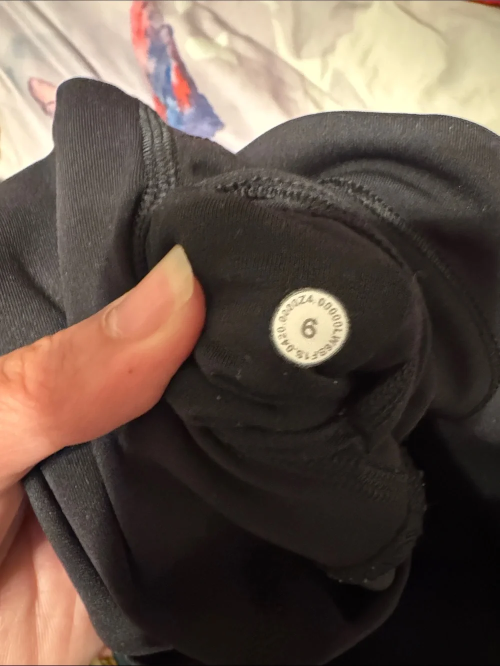 lululemon athletica Black High-Waist Workout Leggings